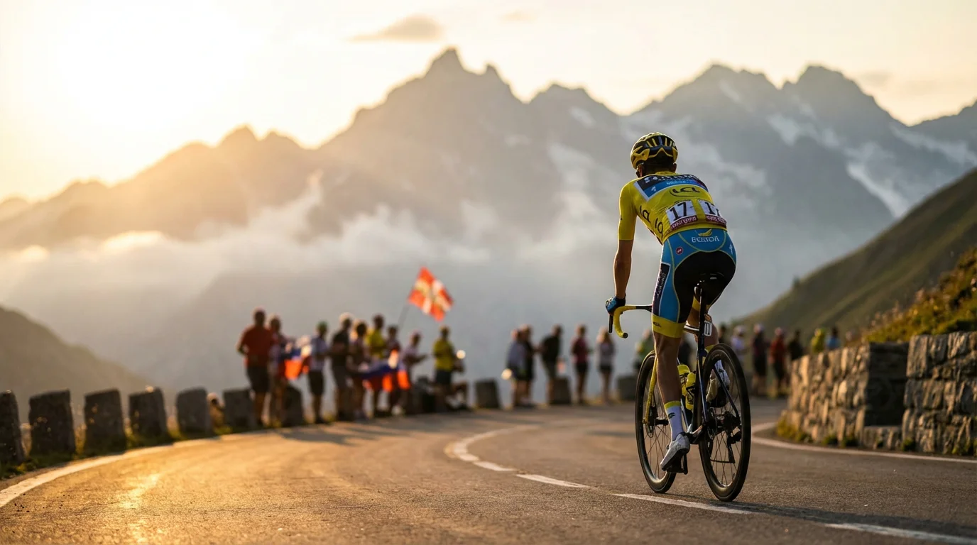 Análisis de apuestas de ciclismo en vivo durante una etapa de montaña